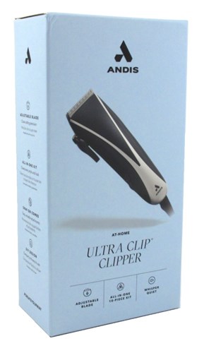Andis At-Home Clipper Ultra Clip 10 Piece Kit All-In-One (11356)<br><br><br>Case Pack Info: 4 Units