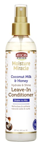 African Pride Conditioner Leave-In Coconut Mlk/Honey 8oz (11521)<br><br><br>Case Pack Info: 6 Units