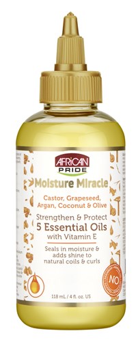 African Pride 5 Essential Oils With Vitamin E 4oz (11525)<br><br><br>Case Pack Info: 6 Units