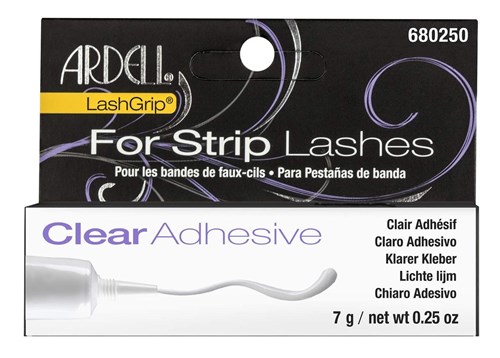 Ardell Lashgrip Adhesive Clear 0.25oz Tube (Black Package) (11678)<br><br><span style="color:#FF0101"><b>12 or More=Unit Price $2.57</b></span style><br>Case Pack Info: 72 Units