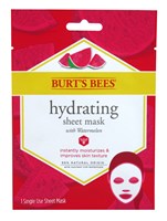 Burts Bees Sheet Mask Hydrating Watermelon (6 Pieces) (11686)<br><br><br>Case Pack Info: 8 Units