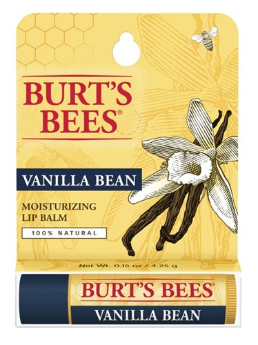 Burts Bees Lip Balm Moisturize Vanilla Bean (6 Pieces) (11695)<br><br><br>Case Pack Info: 8 Units