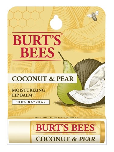 Burts Bees Lip Balm Moisturize Coconut & Pear (6 Pieces) (11696)<br><br><br>Case Pack Info: 8 Units