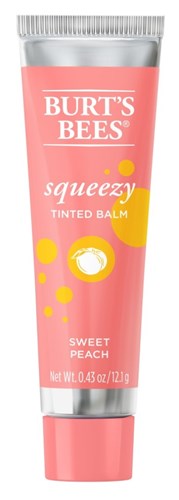 Burts Bees Tinted Lip Balm Squeezy Sweet Peach (3 Pieces) (11699)<br><br><br>Case Pack Info: 12 Units