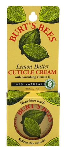 Burts Bees Cuticle Cream Lemon Butter With Vit E 0.6oz (6 Pieces) (11701)<br><br><br>Case Pack Info: 6 Units