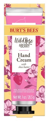 Burts Bees Hand Cream Wild Rose & Berry 1oz (11703)<br><br><br>Case Pack Info: 24 Units
