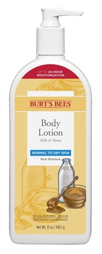 Burts Bees Body Lotion Milk & Honey 12oz Normal-Dry Skin (11705)<br><br><br>Case Pack Info: 12 Units