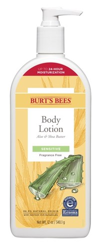 Burts Bees Body Lotion Aloe & Shea Butter 12oz Sensitive (11706)<br><br><br>Case Pack Info: 12 Units