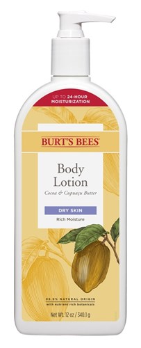 Burts Bees Body Lotion Cocoa & Cupuacu Butter 12oz Dry Skin (11707)<br><br><br>Case Pack Info: 12 Units