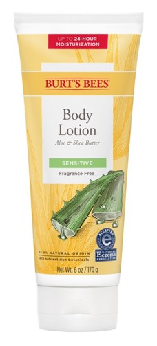 Burts Bees Body Lotion Aloe & Shea Butter 6oz Sensitive (11709)<br><br><br>Case Pack Info: 18 Units