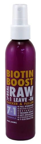 Real Raw Leave-In Biotin Boost 7-In-1 Thick & Full 6oz (11830)<br><br><br>Case Pack Info: 6 Units