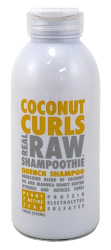 Real Raw Shampoo Coconut Curls Quench 12oz (11831)<br><br><br>Case Pack Info: 4 Units