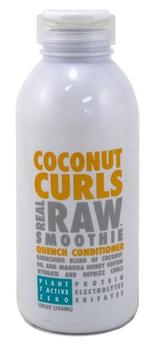 Real Raw Conditioner Coconut Curls Quench 12oz (11832)<br><br><br>Case Pack Info: 6 Units