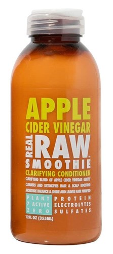 Real Raw Conditioner Apple Cider Vinegar Clarifying 12oz (11838)<br><br><br>Case Pack Info: 6 Units