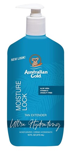 Australian Gold Moist Lock Tan Extender 16oz Pump (12181)<br><br><span style="color:#FF0101"><b>12 or More=Unit Price $9.30</b></span style><br>Case Pack Info: 6 Units