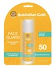 Australian Gold Spf#50 Face Guard Stick 0.5oz (12185)<br><br><span style="color:#FF0101"><b>12 or More=Unit Price $5.41</b></span style><br>Case Pack Info: 144 Units