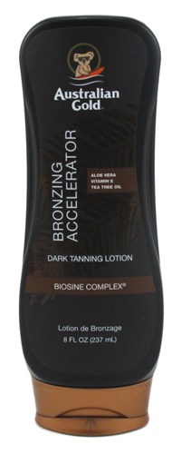 Australian Gold Accelerator Lotion With Bronzer 8oz (12208)<br><br><span style="color:#FF0101"><b>12 or More=Unit Price $5.85</b></span style><br>Case Pack Info: 6 Units