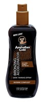 Australian Gold Accelerator Spray Gel With Bronzer 8oz (12218)<br><br><span style="color:#FF0101"><b>12 or More=Unit Price $7.16</b></span style><br>Case Pack Info: 6 Units