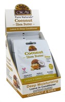 Okay Leave-In Deep Cond Pks Coconut & Shea Butter (12 Pieces) (12384)<br><br><br>Case Pack Info: 6 Units