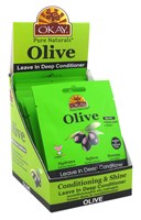 Okay Leave-In Deep Cond Pks Olive Oil (12 Pieces) (12390)<br><br><br>Case Pack Info: 6 Units