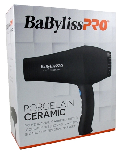 Babyliss Pro Dryer 1900 Watt Porcelain Ceramic Cr2 (12665)<br><br><span style="color:#FF0101"><b>3 or More=Unit Price $59.98</b></span style><br>Case Pack Info: 6 Units