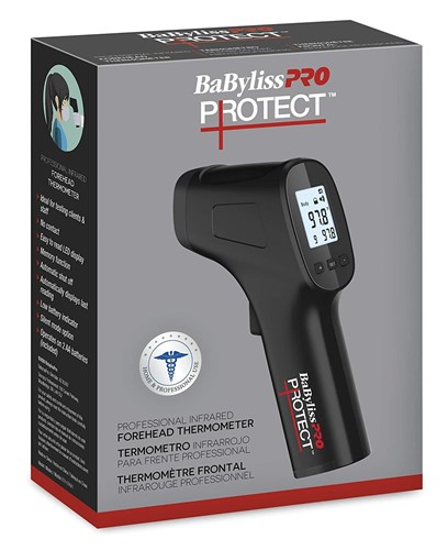 Babyliss Pro Protect Forehead Thermometer (12710)<br><br><span style="color:#FF0101"><b>3 or More=Unit Price $29.09</b></span style><br>Case Pack Info: 6 Units