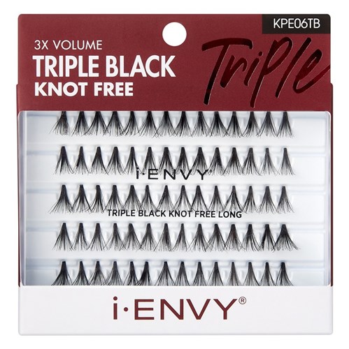 Kiss I Envy Knot Free Long 70 Lashes Triple Black (12962)<br><br><span style="color:#FF0101"><b>12 or More=Unit Price $2.45</b></span style><br>Case Pack Info: 36 Units