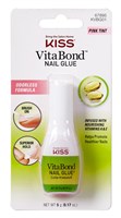 Kiss Vita Bond Nail Glue Pink Tint 0.17oz (12985)<br><br><span style="color:#FF0101"><b>12 or More=Unit Price $2.90</b></span style><br>Case Pack Info: 36 Units