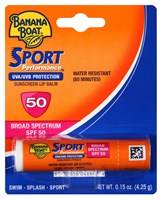 Banana Boat Spf#50 Sport Lip Balm 0.15oz (13152)<br><br><span style="color:#FF0101"><b>12 or More=Unit Price $2.50</b></span style><br>Case Pack Info: 10 Units