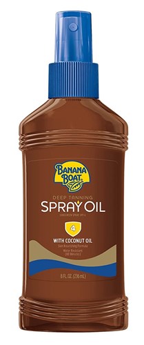 Banana Boat Deep Tanning Spray Oil 8oz Spf#4 Coconut Oil (13234)<br><br><span style="color:#FF0101"><b>12 or More=Unit Price $7.05</b></span style><br>Case Pack Info: 12 Units