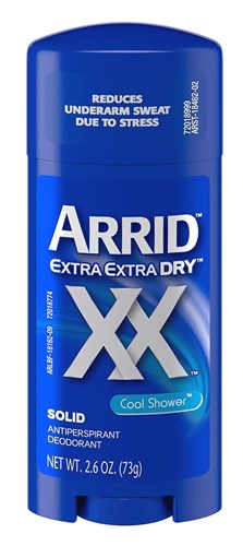 Arrid Deodorant 2.6oz Solid Xx Cool Shower (13457)<br><br><br>Case Pack Info: 12 Units