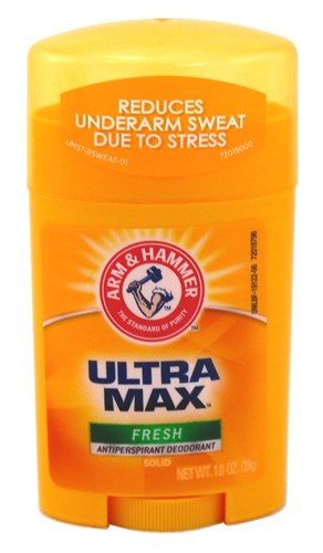 Arm & Hammer Deodorant 1oz Solid Ultra Max Fresh (12 Pieces) (13492)<br><br><br>Case Pack Info: 1 Unit