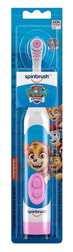 Spinbrush Powered Toothbrush Paw Patrol Soft (13687)<br><br><br>Case Pack Info: 24 Units