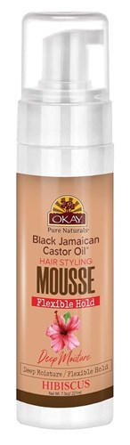 Okay Mousse Flexible Hold Hibiscus Deep Moisture 7.5oz (13862)<br><br><br>Case Pack Info: 12 Units