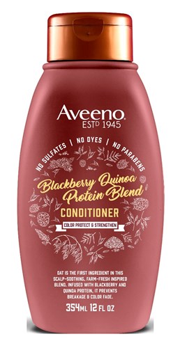 Aveeno Conditioner Blackberry Quinoa Protein Blend 12oz (13955)<br><br><br>Case Pack Info: 4 Units