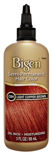 Bigen Semi-Permanent Haircolor #Cb4 Light Copper Brown 3oz (14007)<br><br><br>Case Pack Info: 36 Units