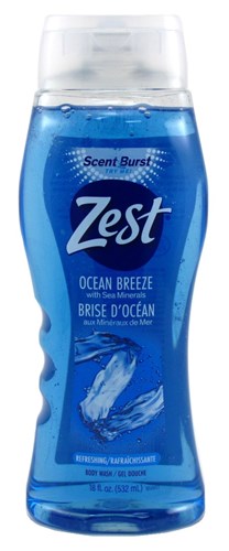 Zest Body Wash Ocean Breeze With Sea Minerals Refresh 18oz (14076)<br><br><br>Case Pack Info: 6 Units