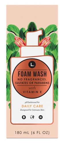 L. Foam Wash With Vitamin-E 6oz (14373)<br><br><br>Case Pack Info: 24 Units