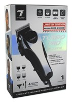 Tyche Turbo Pro Hair Clipper Kit 4 Attachments Included (14396)<br><br><br>Case Pack Info: 12 Units