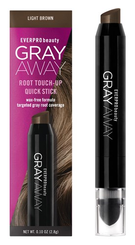 Everpro Gray Away Root Touchup Quick Stick Lightest Brown (14588)<br><br><br>Case Pack Info: 36 Units