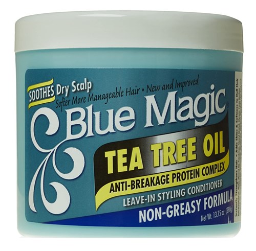 Blue Magic Tea Tree Oil Leave- In Conditioner Styling 13.75oz (14738)<br><br><br>Case Pack Info: 12 Units