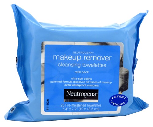 Neutrogena Make-Up Remover Towelettes 25 Count (Refill) (15356)<br><br><br>Case Pack Info: 6 Units