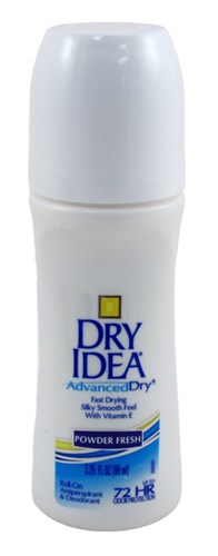 Dry Idea Deodorant 3.25oz Roll On Powder Fresh Antiperspirant (15517)<br><br><br>Case Pack Info: 12 Units