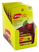 Carmex Lip Balm Stick Cherry Spf#15 0.15oz (12 Pieces) Display (15672)<br><br><br>Case Pack Info: 12 Units