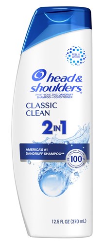 Head & Shoulders Shampoo Classic Clean 2-In-1 12.5oz (15902)<br><br><br>Case Pack Info: 6 Units