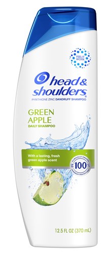 Head & Shoulders Shampoo Green Apple 12.5oz (15909)<br><br><br>Case Pack Info: 6 Units