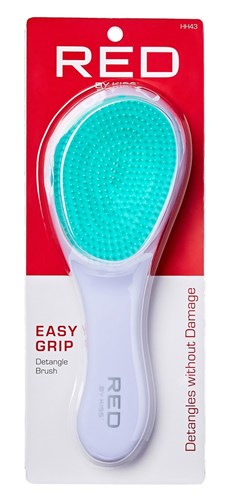 Kiss Red Pro Brush Easy Grip Detangle (16001)<br><br><br>Case Pack Info: 48 Units