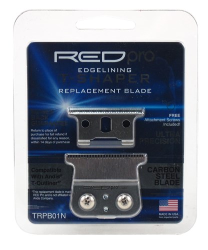 Kiss Red Pro Edgelining T-Shaper Replacement Blade (16007)<br><br><span style="color:#FF0101"><b>3 or More=Unit Price $11.86</b></span style><br>Case Pack Info: 24 Units