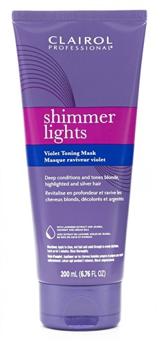 Clairol Shimmer Lights Violet Toning Mask 6.76oz (16245)<br><br><br>Case Pack Info: 6 Units