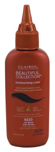 Clairol Beautiful Coll. #B22D Jet Black 3oz (16330)<br> <span style="color:#FF0101">(ON SPECIAL 14% OFF)</span style><br><span style="color:#FF0101"><b>12 or More=Special Unit Price $3.17</b></span style><br>Case Pack Info: 48 Units